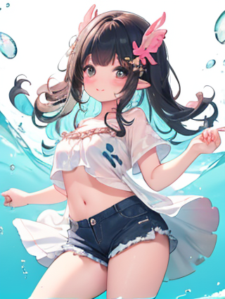 【黑色打底上衣与裙装的百变搭配】